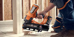 Ridgid 21-degree battery-powered framing nailer Ridgid 21-degree battery-powered framing nailer
