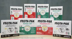 DuPont Froth-Pak product line DuPont Froth-Pak product line