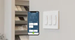 Decora Smart Wall showroom phone screen Decora Smart Wall showroom phone screen