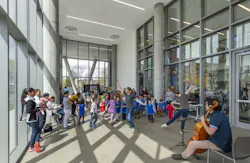 Northtown Library and Apartments supports older residents' mental health by promoting interaction with other community members in public areas Northtown Library and Apartments supports older residents' mental health by promoting interaction with other community members in public areas