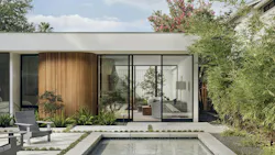 Pemberton Residence. Back Exterior + Pool Pemberton Residence. Back Exterior + Pool