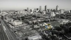 The house has access to a high intersection density street network, and to community resources like restaurants, libraries, churches, schools, parks, and recreation facilities— all within ½ mile The house has access to a high intersection density street network, and to community resources like restaurants, libraries, churches, schools, parks, and recreation facilities— all within ½ mile