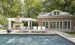 Residential pool in Highland Park, Illinois Residential pool in Highland Park, Illinois