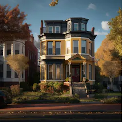 Ai Generated Typical Home In Washington Dc Ai Generated Typical Home In Washington Dc