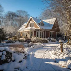 AI generated typical home in Massachusetts AI generated typical home in Massachusetts