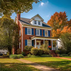 AI generated typical home in Virginia AI generated typical home in Virginia