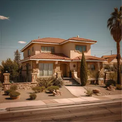AI generated typical home in Nevada AI generated typical home in Nevada