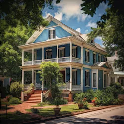 AI generated typical home in South Carolina AI generated typical home in South Carolina