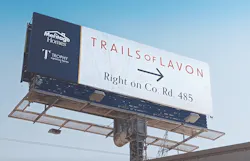 Home builder billboard advertising by Trophy Signature Homes Home builder billboard advertising by Trophy Signature Homes