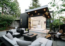 Nakamoto Forest Laneway House Exterior Patio Alex Glegg Design Nakamoto Forest Laneway House Exterior Patio Alex Glegg Design