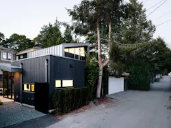 Nakamoto Forest Laneway House Exterior Alex Glegg Design Alley Nakamoto Forest Laneway House Exterior Alex Glegg Design Alley