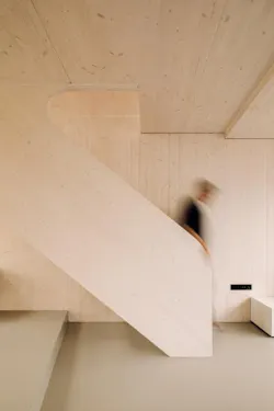 Freebooter Biophilic Apartment Building GG loop Amsterdam Netherlands stairs Freebooter Biophilic Apartment Building GG loop Amsterdam Netherlands stairs