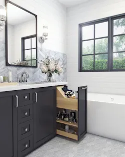 Hardware Resources no wiggle vanity pull out KBIS 2018 Hardware Resources no wiggle vanity pull out KBIS 2018