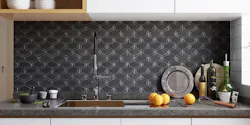 Emser Tile Myth Arabesque in Pewter Emser Tile Myth Arabesque in Pewter