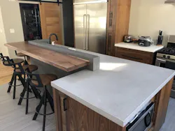 concrete kitchen countertops concrete kitchen countertops