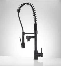 4 Signature Hardware Levi Pro Style Three handle Faucet 4 Signature Hardware Levi Pro Style Three handle Faucet