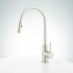 3 Signature Hardware Ravenel Single Handle pull down Stainless Steel 3 Signature Hardware Ravenel Single Handle pull down Stainless Steel