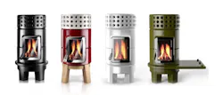 Wittus Stack Wood Stove four colors Wittus Stack Wood Stove four colors