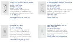 Leviton Outlet Branch Circuit AFCI Receptacles for fire prevention Leviton Outlet Branch Circuit AFCI Receptacles for fire prevention