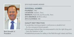 Goodall Homes Fact Box Goodall Homes Fact Box