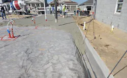 Simultaneously pouring the concrete slab and footing is a best practice that avoids cold joints Simultaneously pouring the concrete slab and footing is a best practice that avoids cold joints