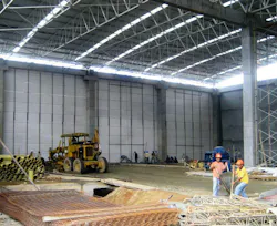 Warehouse building using SCIP building system Warehouse building using SCIP building system