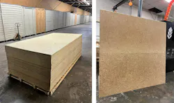 Alternative structural panel made with grass Alternative structural panel made with grass