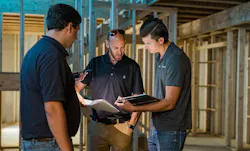 Builders on site Builders on site