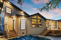 Kolby smart glass on home exterior Kolby smart glass on home exterior