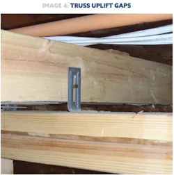 truss uplift gaps truss uplift gaps