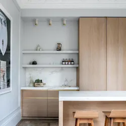 Buster+Punch Exhaust Surface Mounted Stone Brass Lifestyle kitchen Buster+Punch Exhaust Surface Mounted Stone Brass Lifestyle kitchen