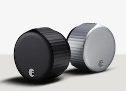 August Wifi Smart lock Silver and Matte Black finishes product shot August Wifi Smart lock Silver and Matte Black finishes product shot