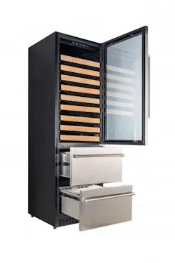 Vinotemp Stainless%20steel %20wine Beverage Cooler Drawers%20open Vinotemp Stainless%20steel %20wine Beverage Cooler Drawers%20open
