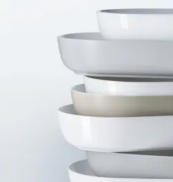 Duravit Luv Collection by Designer Cecilie Manz Vanity Sink Close up Duravit Luv Collection by Designer Cecilie Manz Vanity Sink Close up