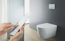 Duravit SensoWash f Shower Toilet Philippe Starck remote control Duravit SensoWash f Shower Toilet Philippe Starck remote control