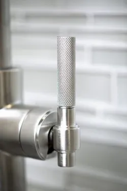 Newport Brass Muncy Pull Down Kitchen Faucet handle Stainless Steel PVD Newport Brass Muncy Pull Down Kitchen Faucet handle Stainless Steel PVD