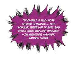 Bayview Homes quote about using modular construction methods to build homes Bayview Homes quote about using modular construction methods to build homes