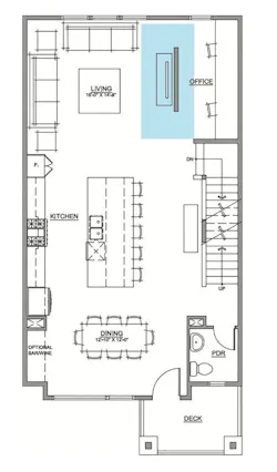 Floor Plan In A 2023 Bala Winning Townhouse Designed By Dtj Design And Built By Toll Brothers Floor Plan In A 2023 Bala Winning Townhouse Designed By Dtj Design And Built By Toll Brothers