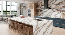 Kitchen featuring Vadara's Delta Safari stone Kitchen featuring Vadara's Delta Safari stone