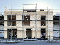 Modular frame of house Modular frame of house