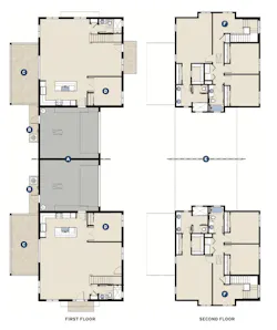 Three-bedroom tandem duplex homes that live like single detached units Three-bedroom tandem duplex homes that live like single detached units