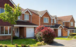 A row of townhouses A row of townhouses