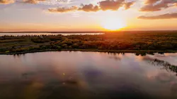 Polk County, Fla., view across water Polk County, Fla., view across water