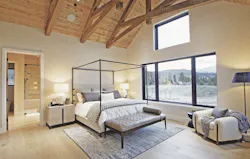 The primary suite in the Panorama Idea Home. The primary suite in the Panorama Idea Home.