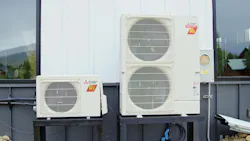 Outdoor heat pump from Mitsubishi Electric Trane HVAC US Outdoor heat pump from Mitsubishi Electric Trane HVAC US