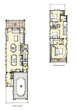 Floor plans for The Charleston designed by DTJ Design Floor plans for The Charleston designed by DTJ Design