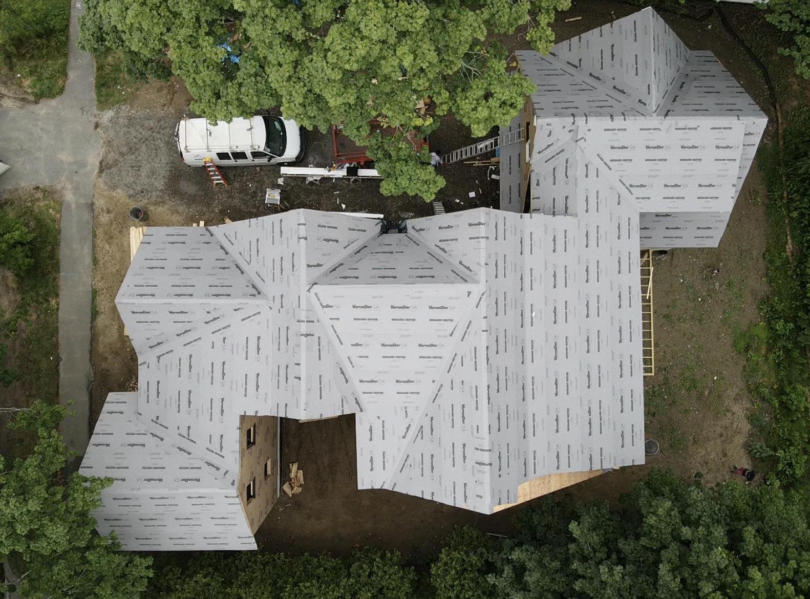 Benjamin Obdyke&rsquo;s VaporDry SA installed on a roof