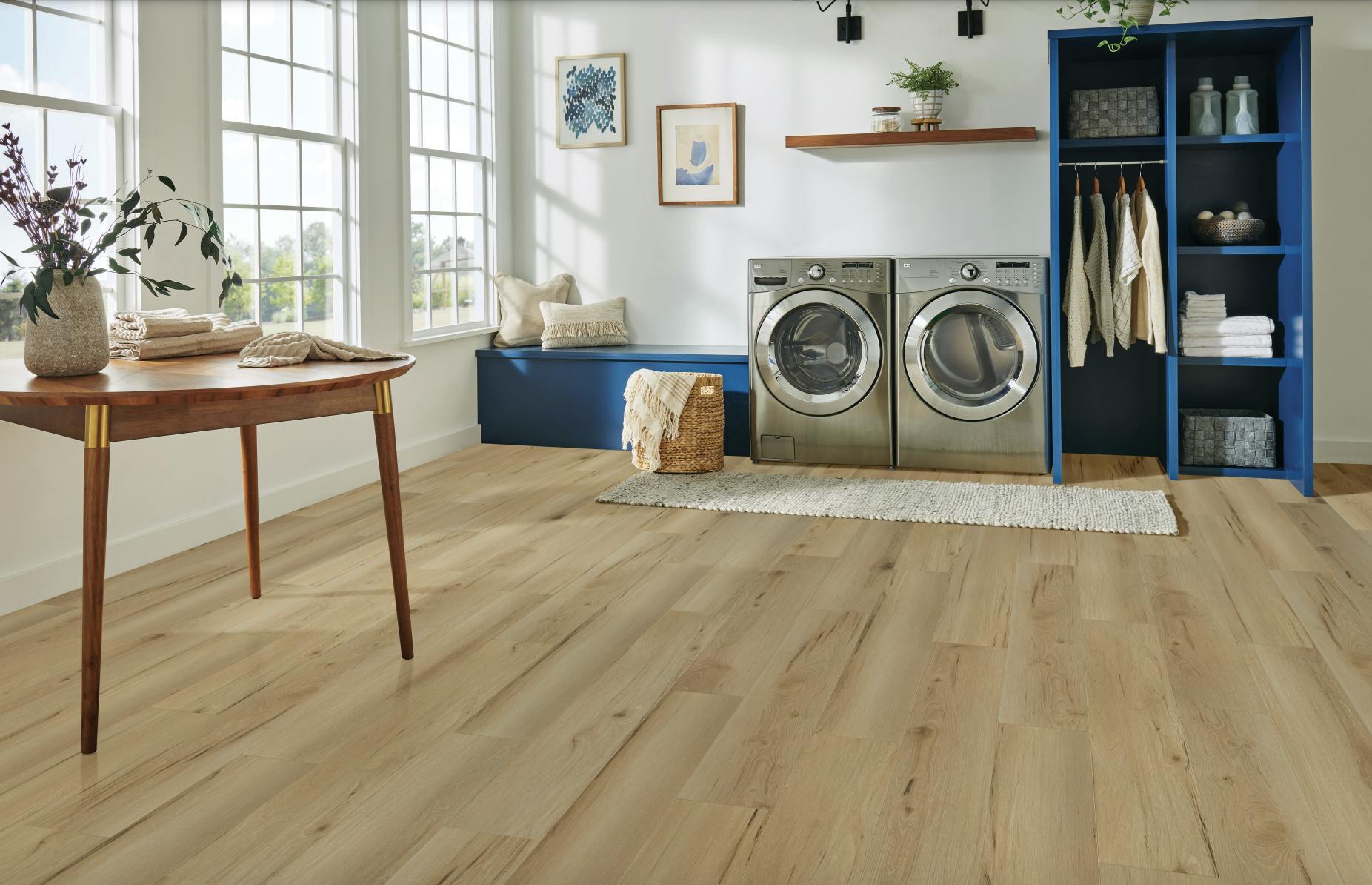 AHF&rsquo;s Ingenious Plank by Bruce is a hybrid resilient flooring