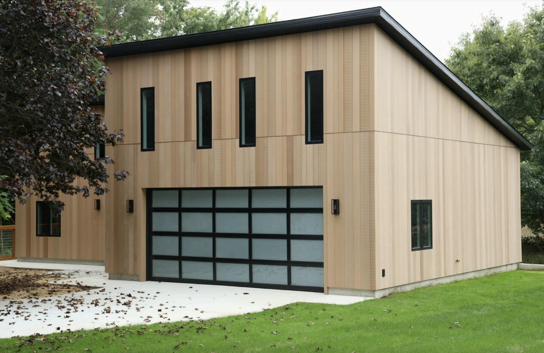 Acre by Modern Mill used as siding on a house