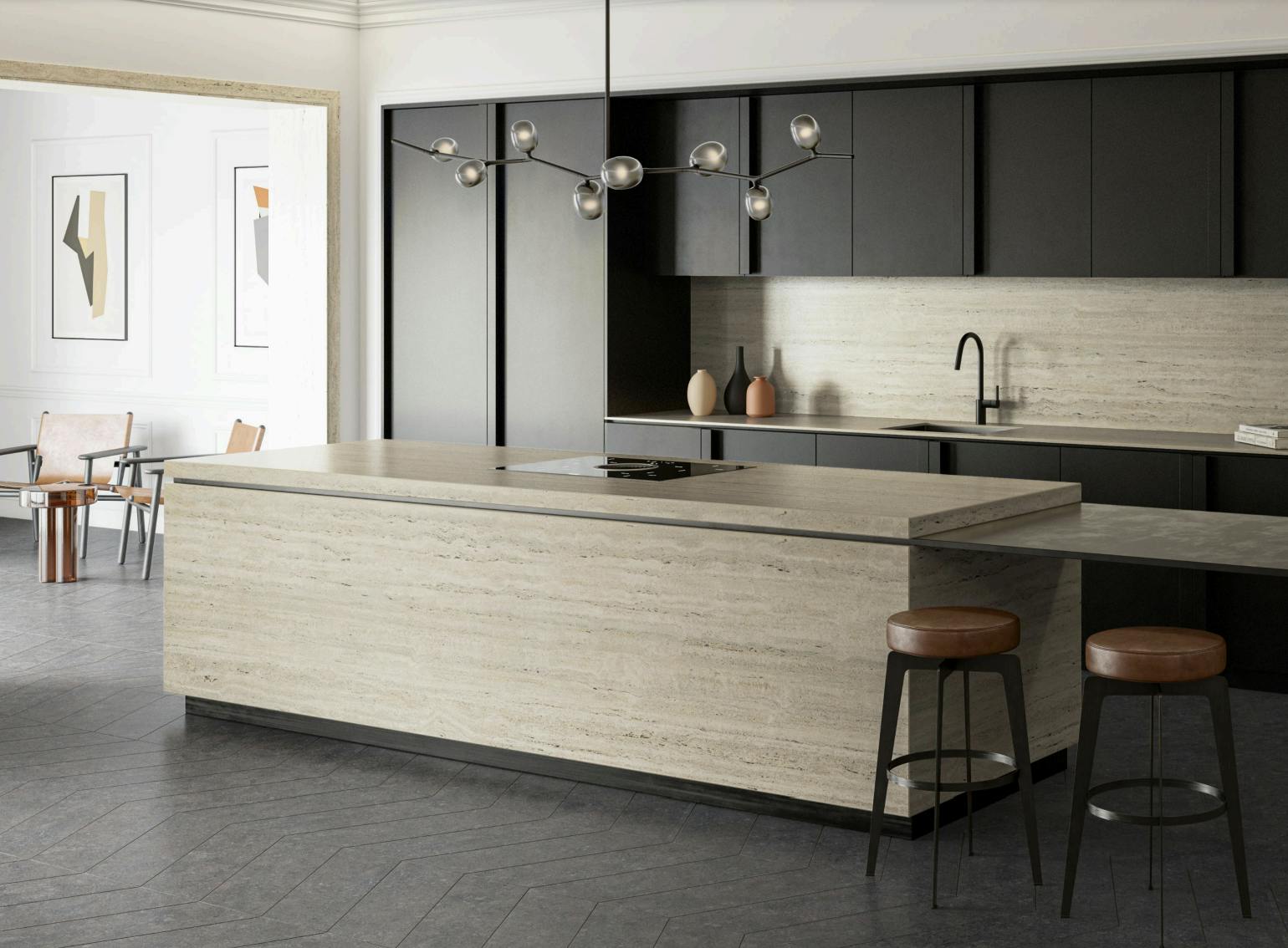 Cosentino&rsquo;s Dekton Pietra Edition stone collection in the kitchen